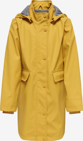 Manteau 'Stationa' KIDS ONLY en jaune : devant