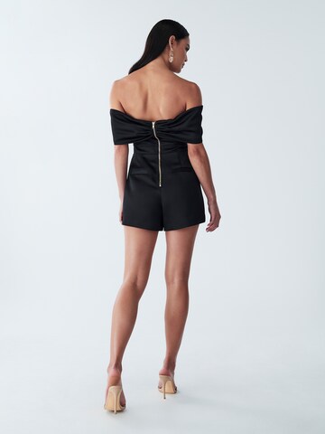 BWLDR Jumpsuit 'BRYNN PLAYSUIT' in Black: back