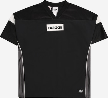 juoda ADIDAS ORIGINALS Marškinėliai: priekis