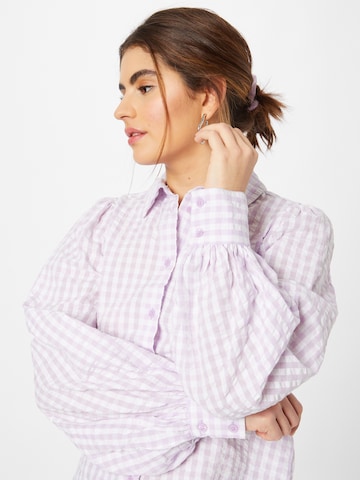 Monki Blouse in Purple