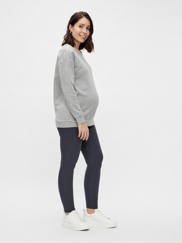 MAMALICIOUS Skinny Leggings 'Sanja' i blå