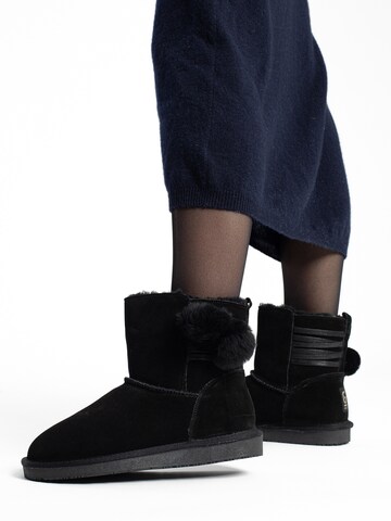 Gooce - Botas de nieve 'Joaquin' en negro: frente