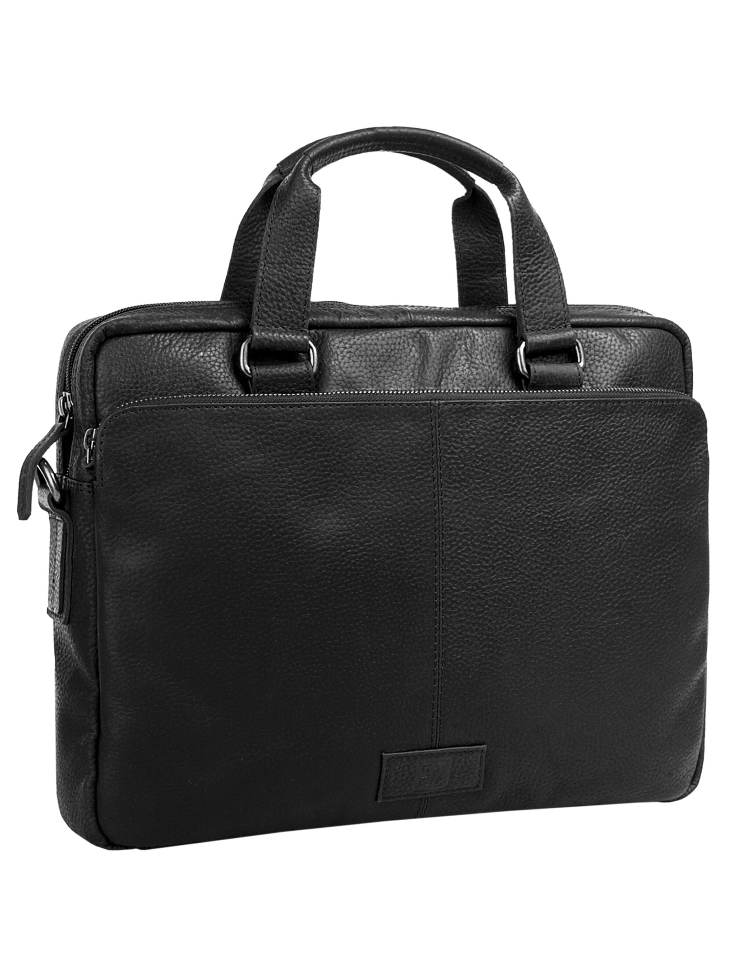BODENSCHATZ Briefcase in Black: front