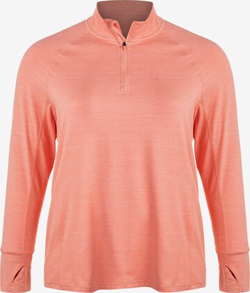 Q by Endurance Performance Shirt 'Fermier' in Red: front