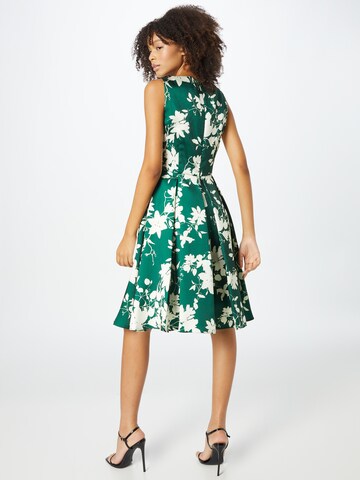 Robe de cocktail SWING en vert