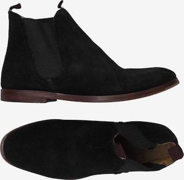 Hackett London Stiefel 43 in Schwarz: Vorderseite
