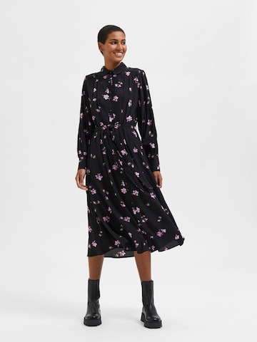 SELECTED FEMME Shirt Dress in Black