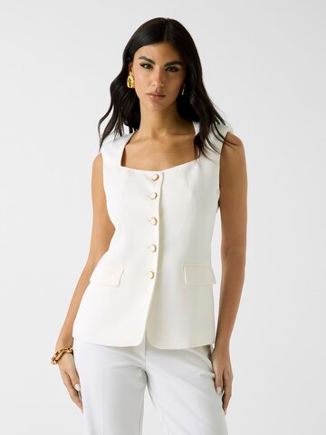 MARCIANO LOS ANGELES Weste in Beige: Vorderseite