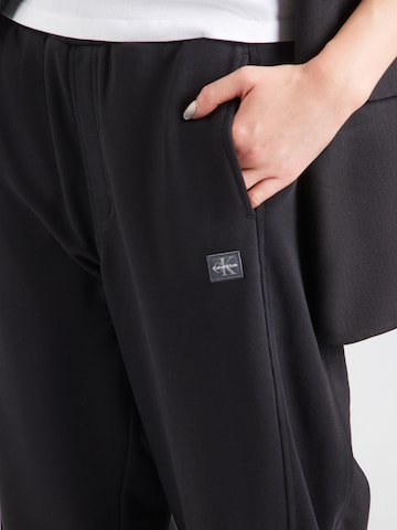 Calvin Klein Jeans Свободный крой Штаны в Черный