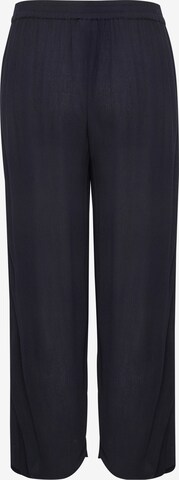 Wide Leg Pantalon 'Dacia Amber' Kaffe en bleu