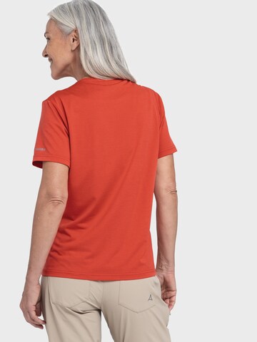 T-shirt fonctionnel 'Circ Sulten' Schöffel en rouge