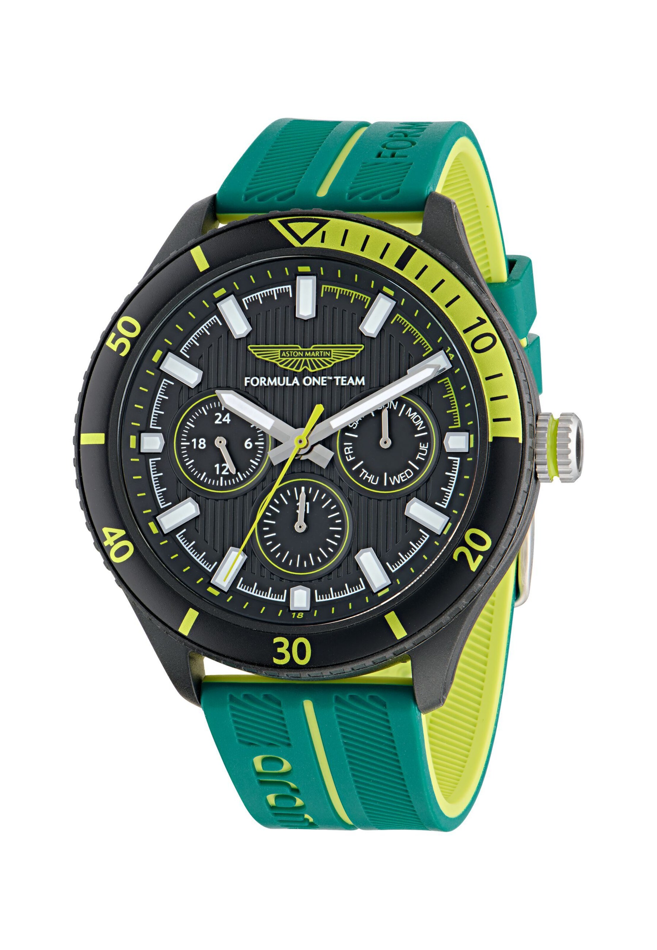 Montre à affichage analogique 'Pit W' Aston Martin Aramco Formula One™ Team en vert
