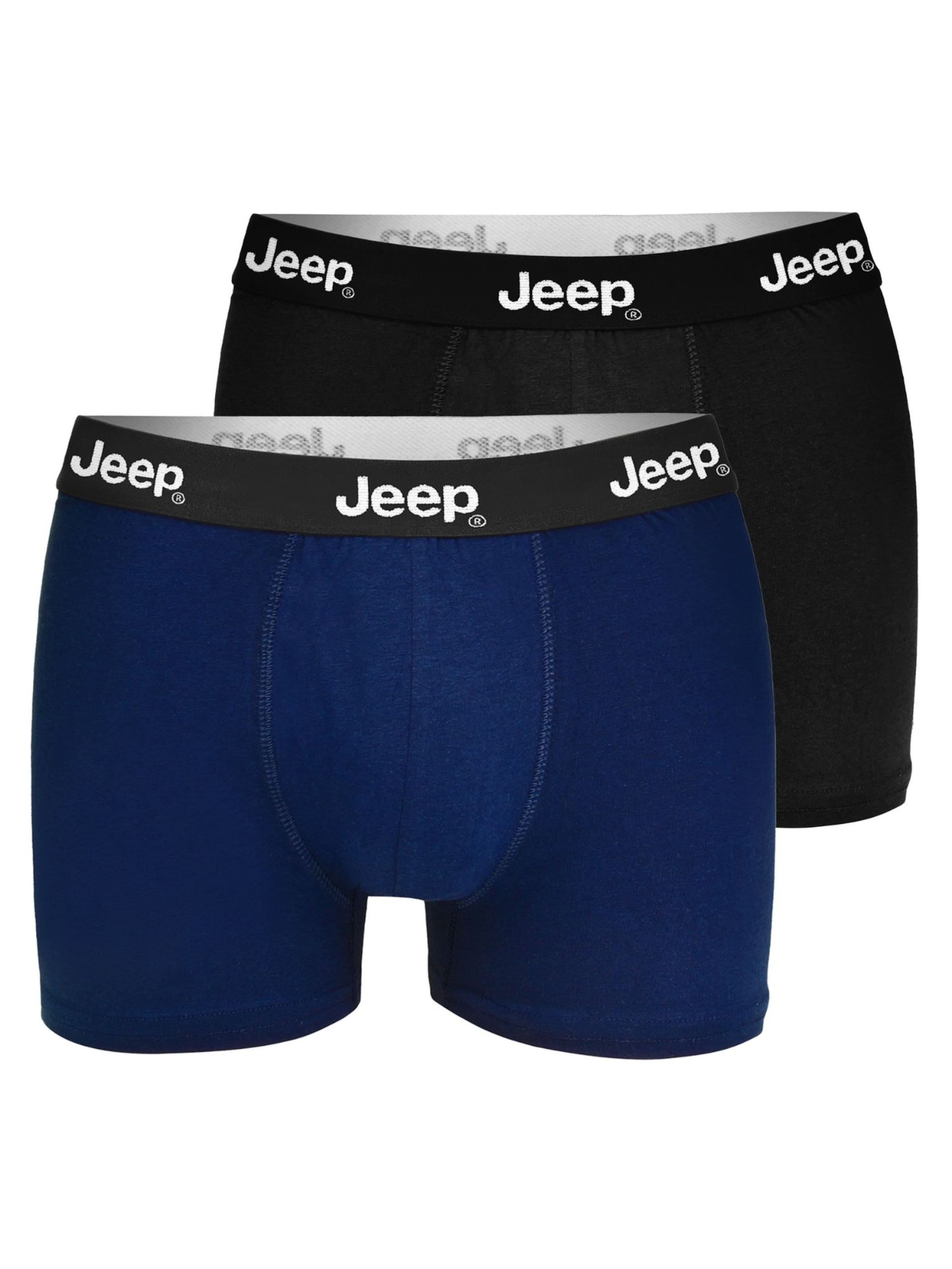 Boxer di Jeep in colori misti