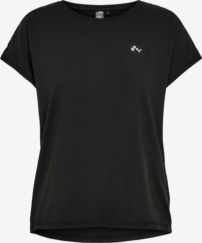 ONLY PLAY Functioneel shirt 'Aubree' in de kleur Grijs / Zwart / Wit, Productweergave