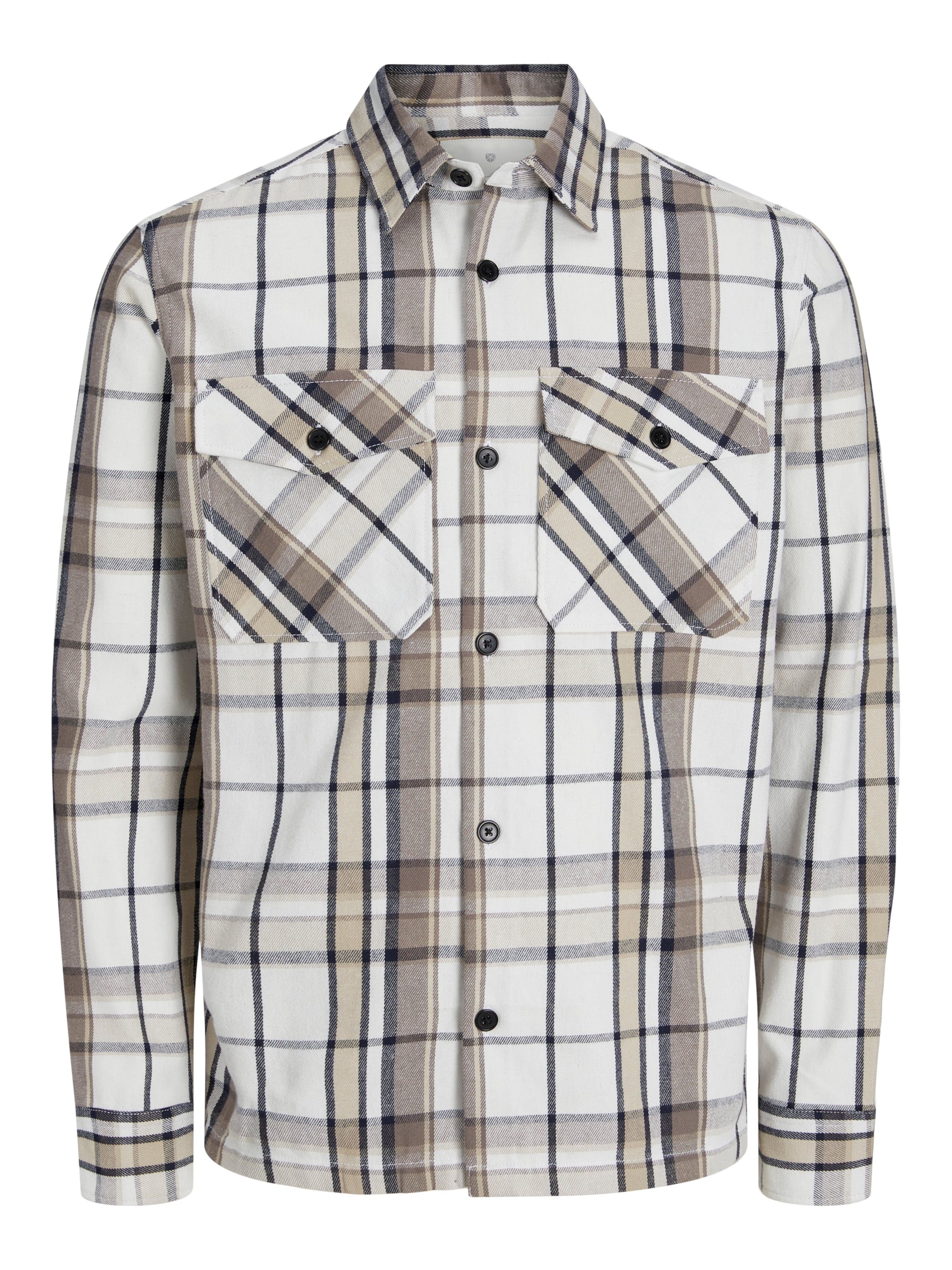 Camicia 'JJRoy' di JACK & JONES in marrone: frontale