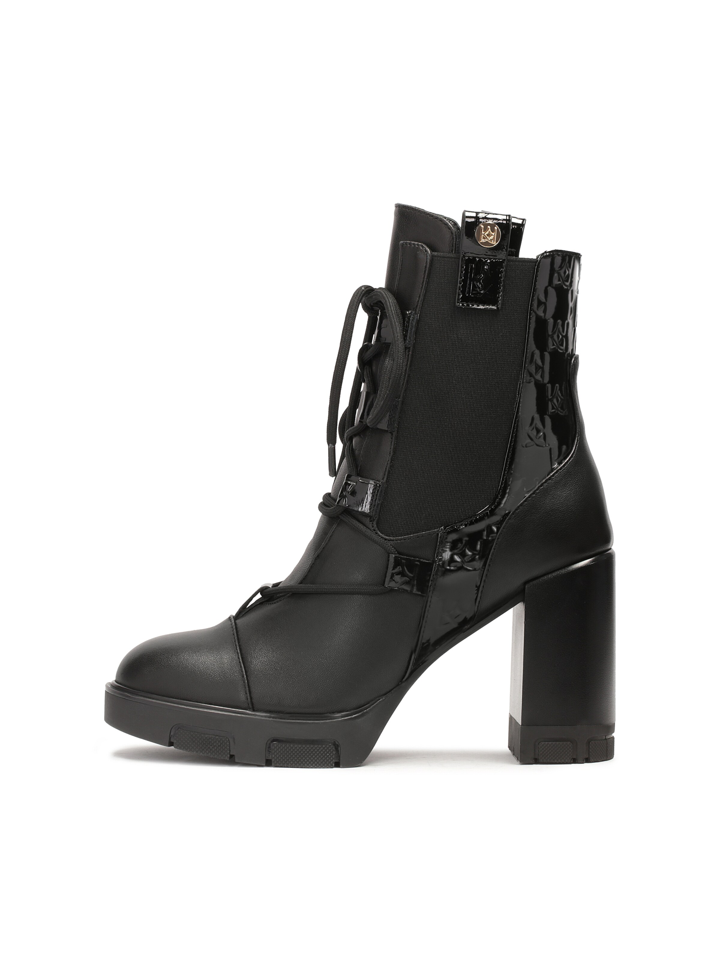 Stivaletto di Kazar in nero: frontale