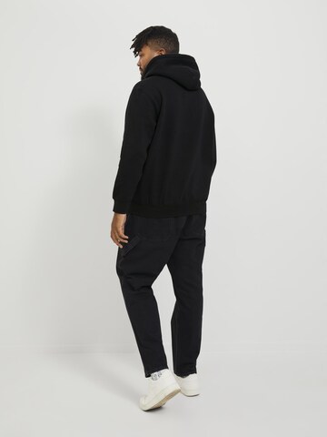 Jack & Jones Plus Μπλούζα φούτερ 'JORVesterbro' σε μαύρο