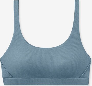 SCHIESSER Bustier BH 'Pure' in Blau: predná strana