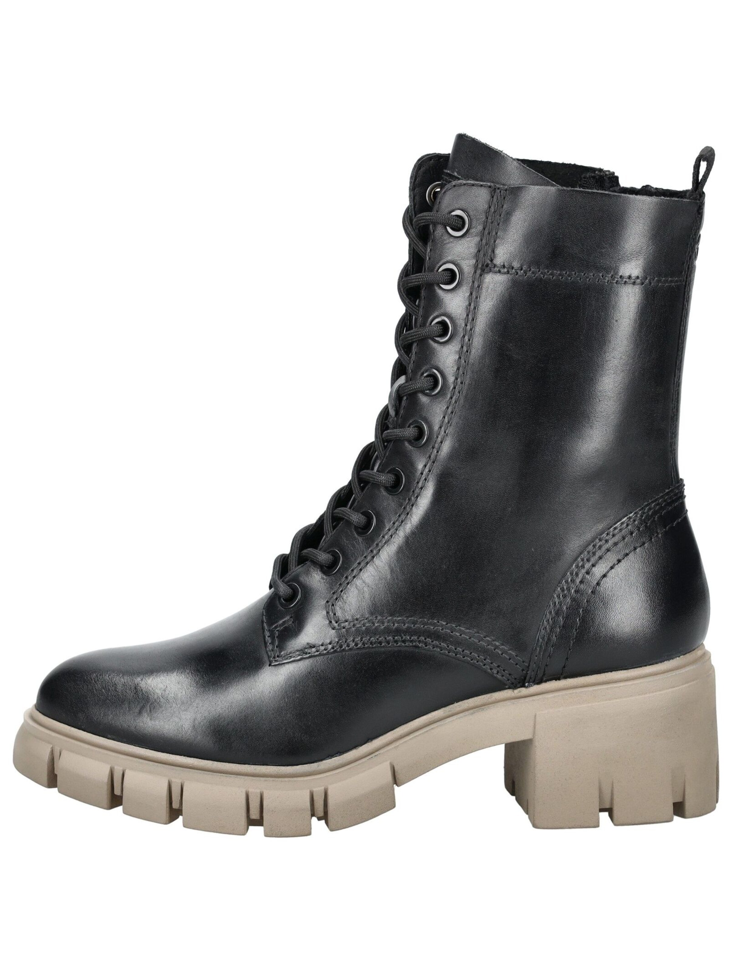 Bottines à lacets Tamaris en noir