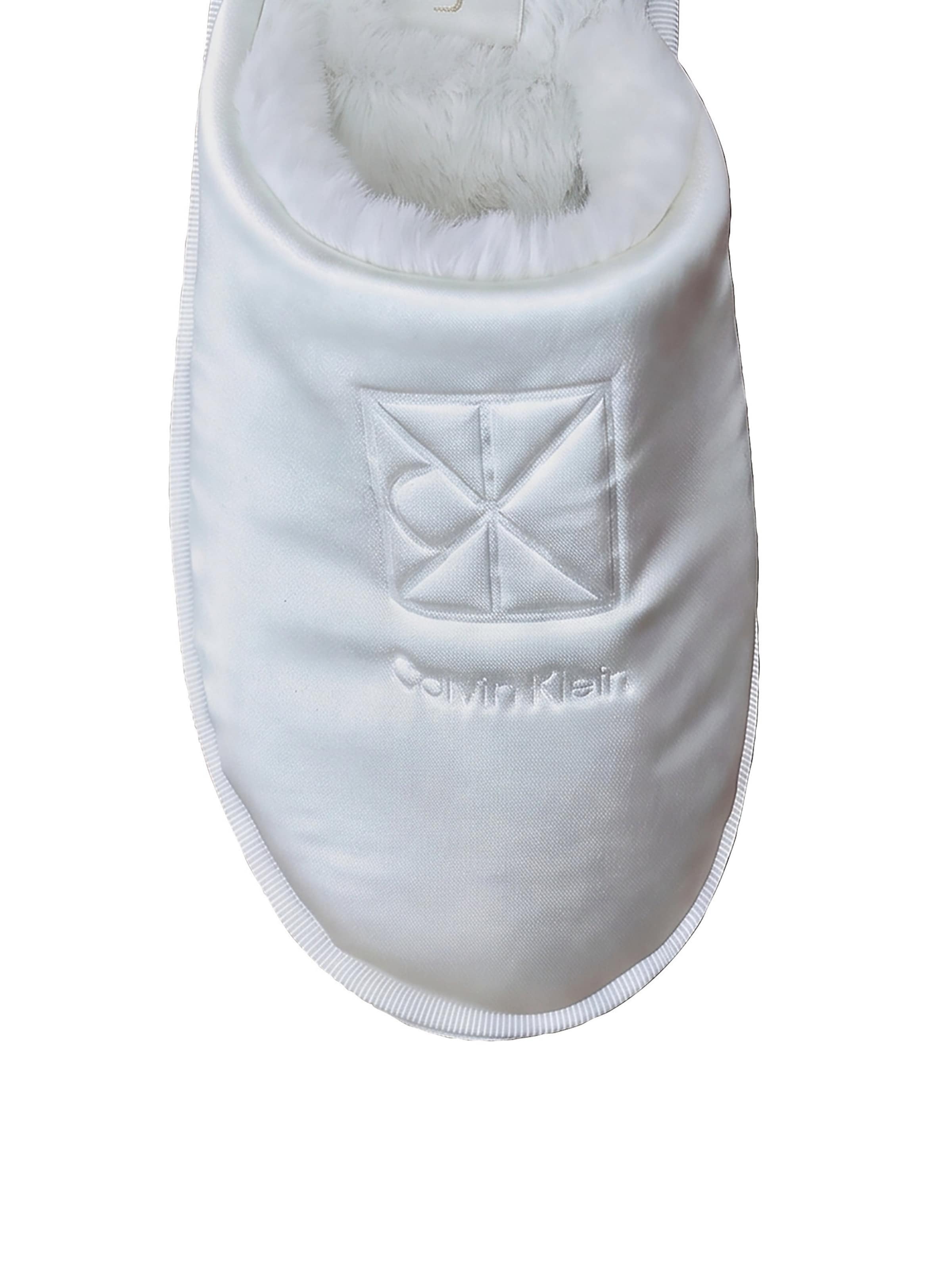 Calvin Klein Hausschuh in Weiß
