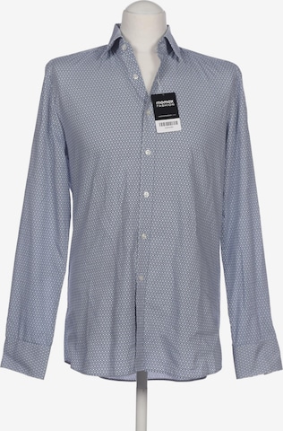 Marvelis Button Up Shirt in L in Blue: front