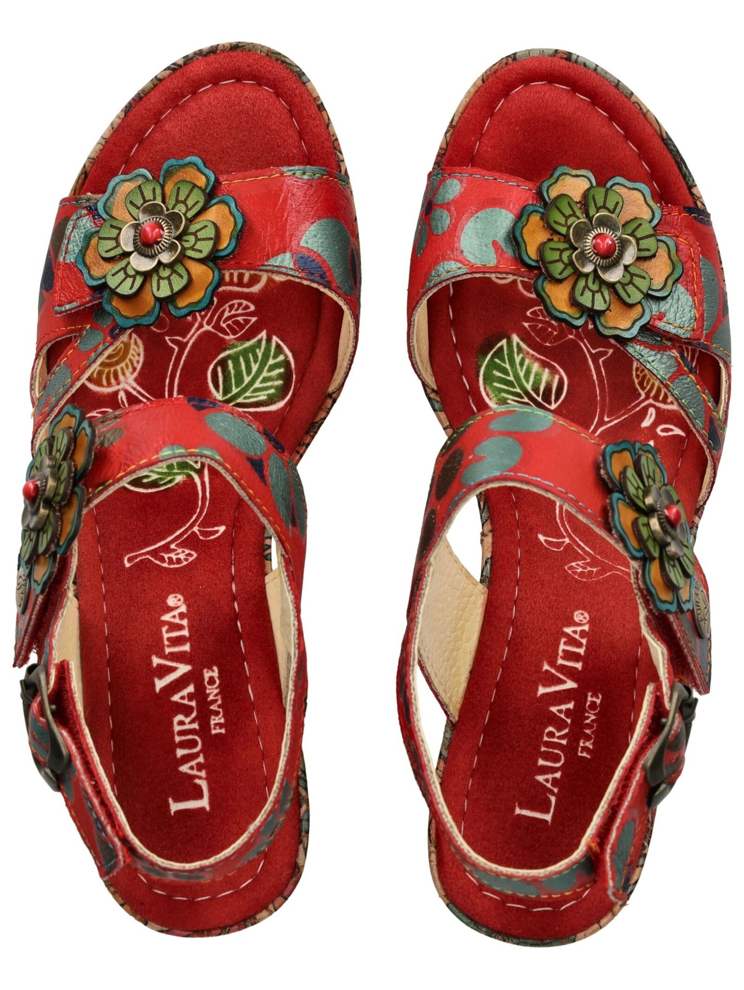 Laura Vita Sandaal in Rood