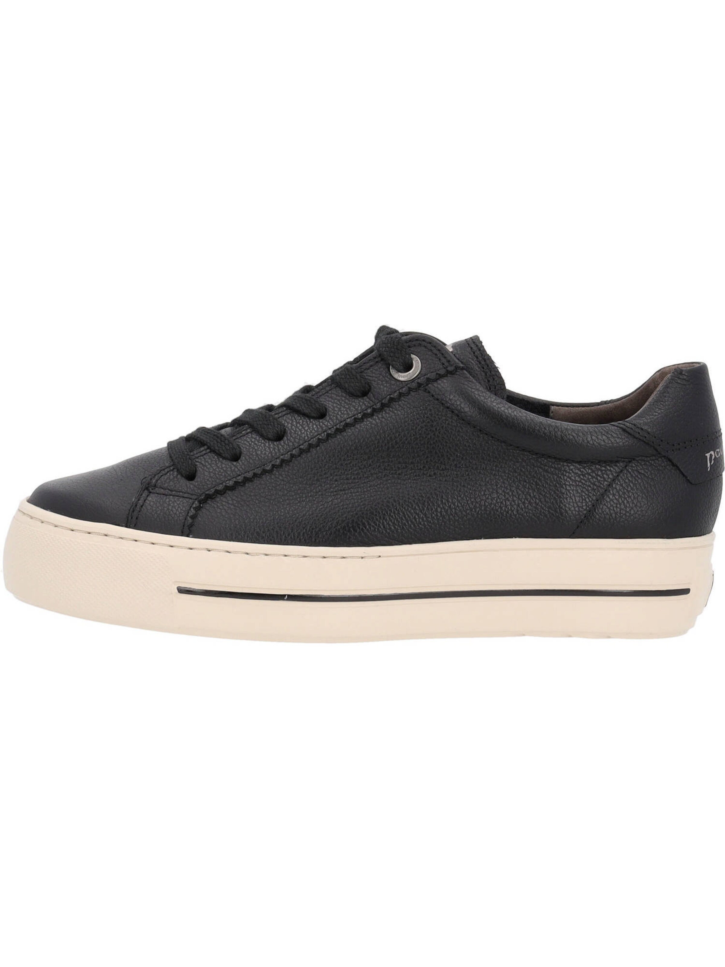 Sneaker bassa di Paul Green in nero: frontale