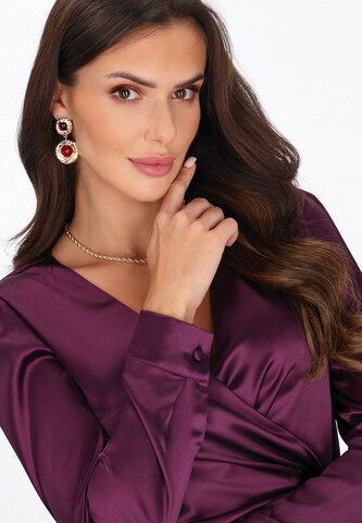 faina Jurk in Lila