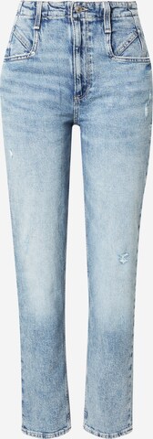 GUESS רגיל ג'ינס בכחול: מלפנים