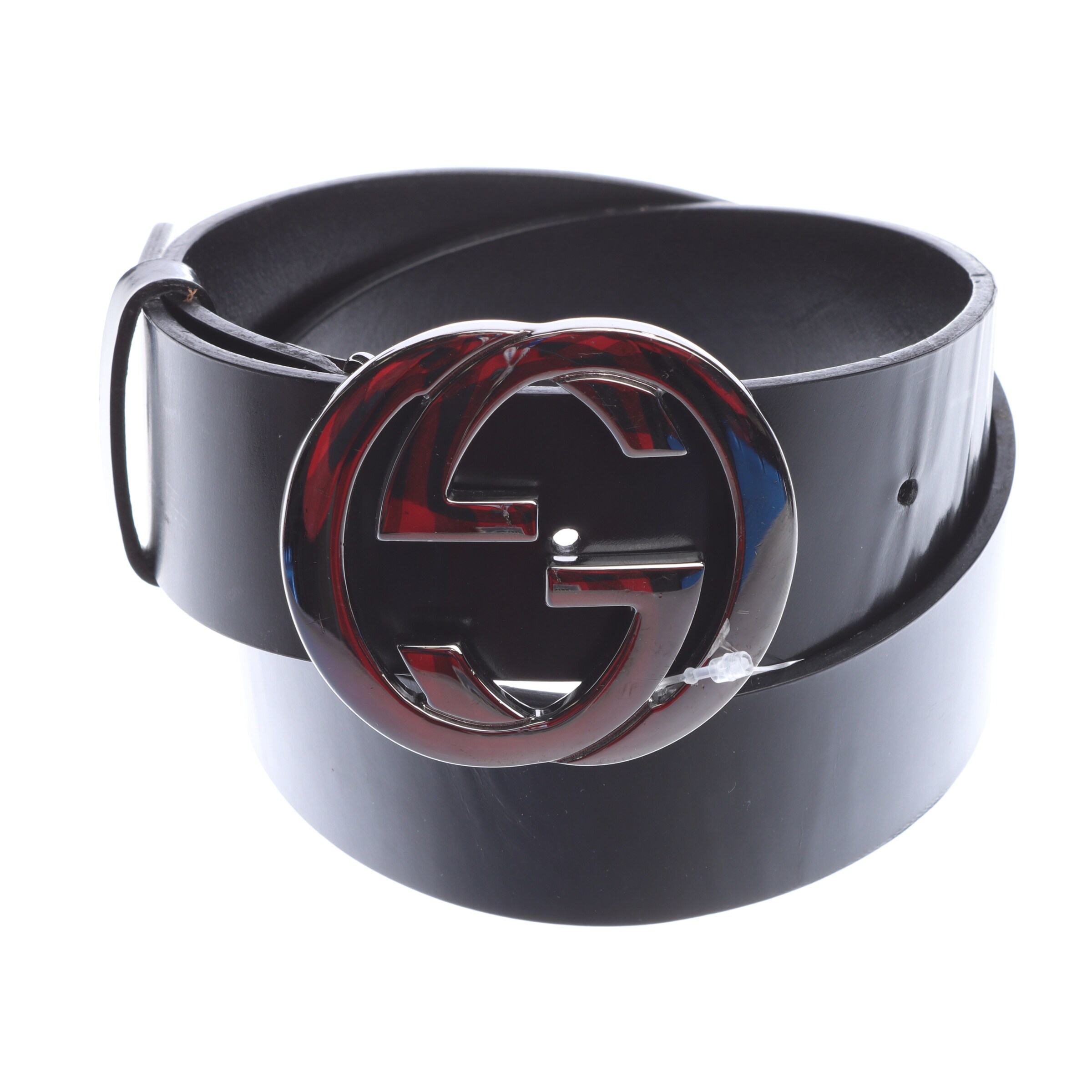 Gucci Gürtel M in Schwarz: Vorderseite