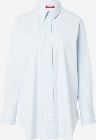 ESPRIT Blouse in Blauw: voorkant