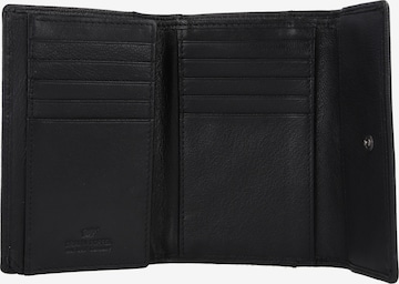 Braun Büffel Wallet 'Anna' in Black