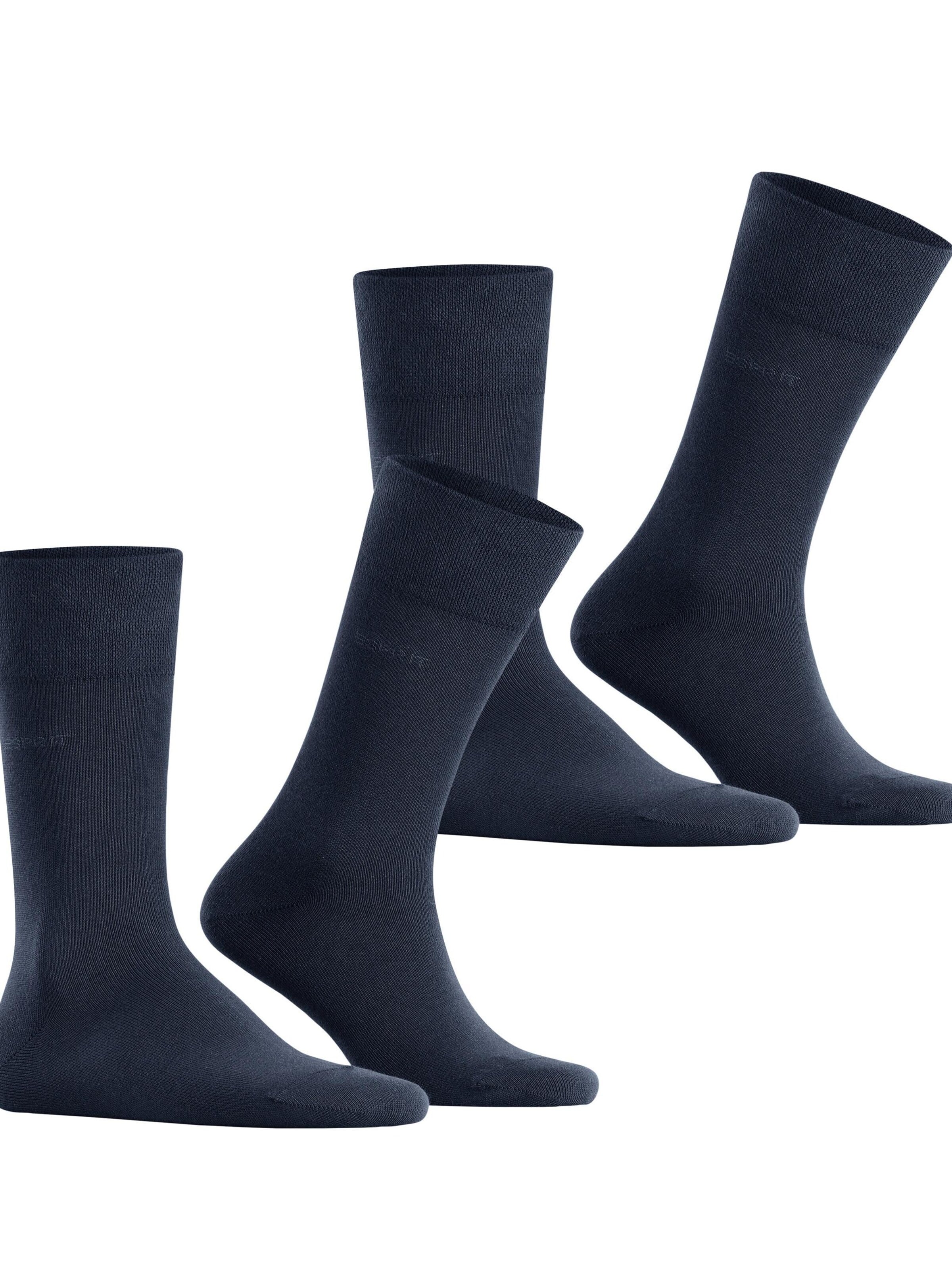ESPRIT Socks 'Basic Easy 2-Pack' in Blue: front