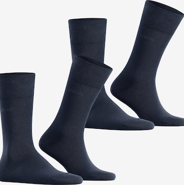 ESPRIT Socks 'Basic Easy 2-Pack' in Blue: front