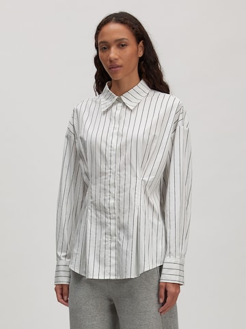 EDITED Blouse 'Jarvis' in Wit: voorkant