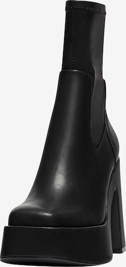 Pull&Bear Bottines en noir, Vue avec produit