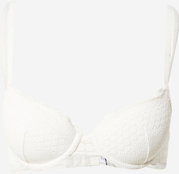 ETAM Regular Bra 'CHERIE CHERIE CLASSIQUE' in White: front