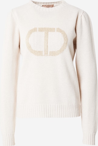 Twinset Sweater in Beige: front