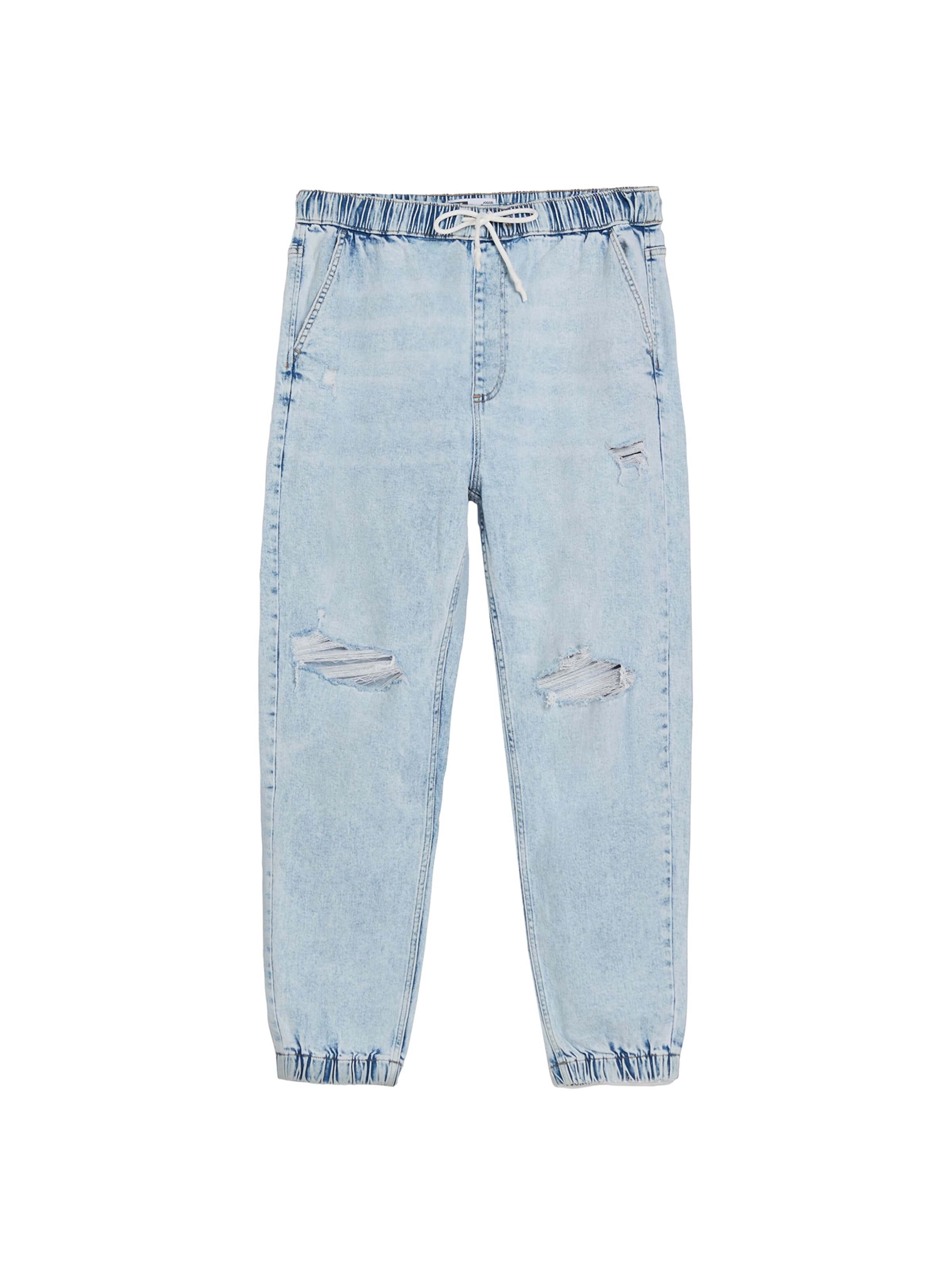 Bershka Tapered Jeans in Light Blue ABOUT YOU
