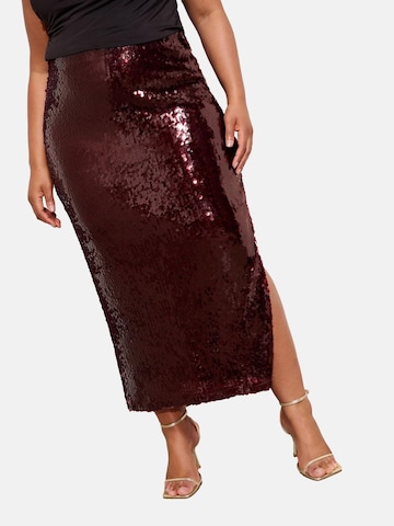 Jupe Friends Like These en rouge : devant