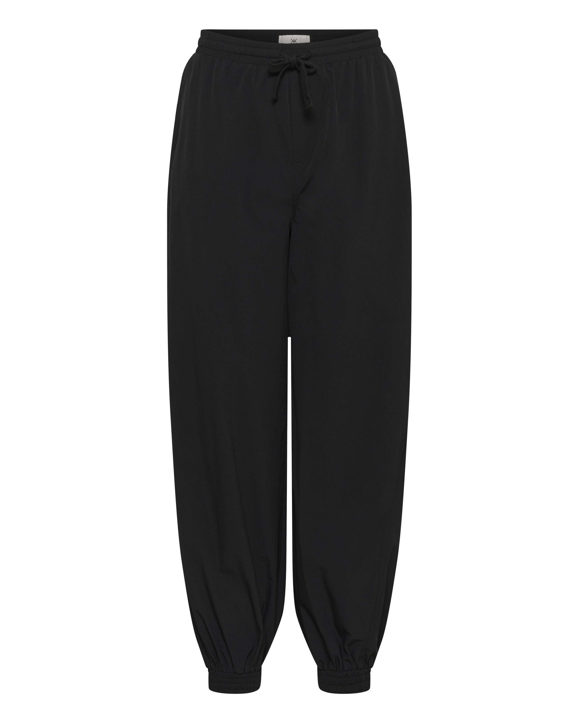 KAREN BY SIMONSEN Loosefit Broek 'Ethan' in Zwart: voorkant