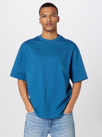 G-Star RAW - Camiseta en azul: frente