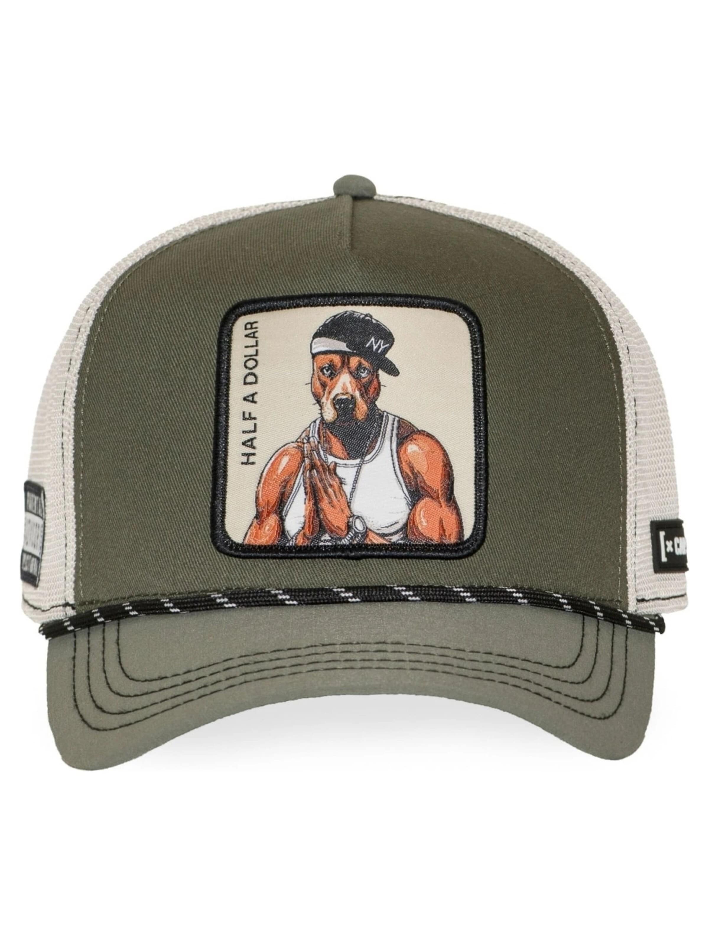Capslab - Gorra en verde: frente
