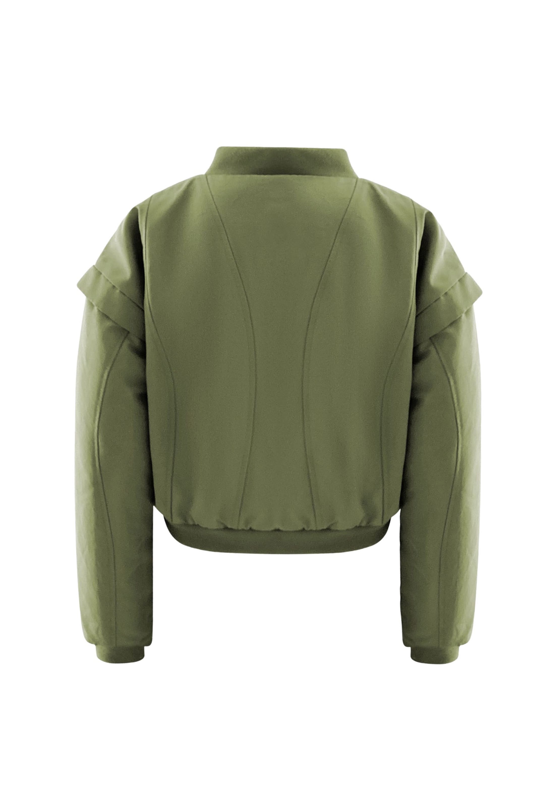 OW Collection Overgangsjakke 'Yokon' i grøn