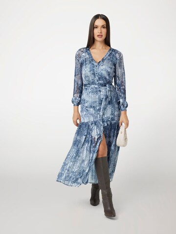 GUESS Kleid 'Georgette' in Blau: Vorderseite