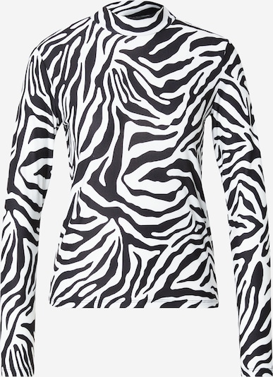 Tricou 'Leoa' VILA pe negru / alb, Vizualizare produs