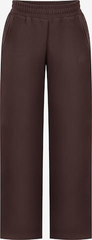 Smilodox Oversize Jogginghose Thalea in Braun: Vorderseite