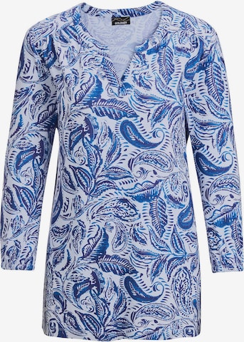 Chemisier Goldner en bleu : devant