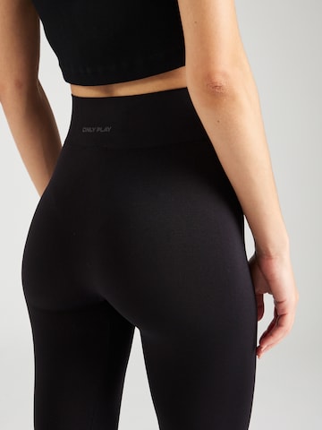 ONLY PLAY Skinny Sports trousers 'LEA' in Black