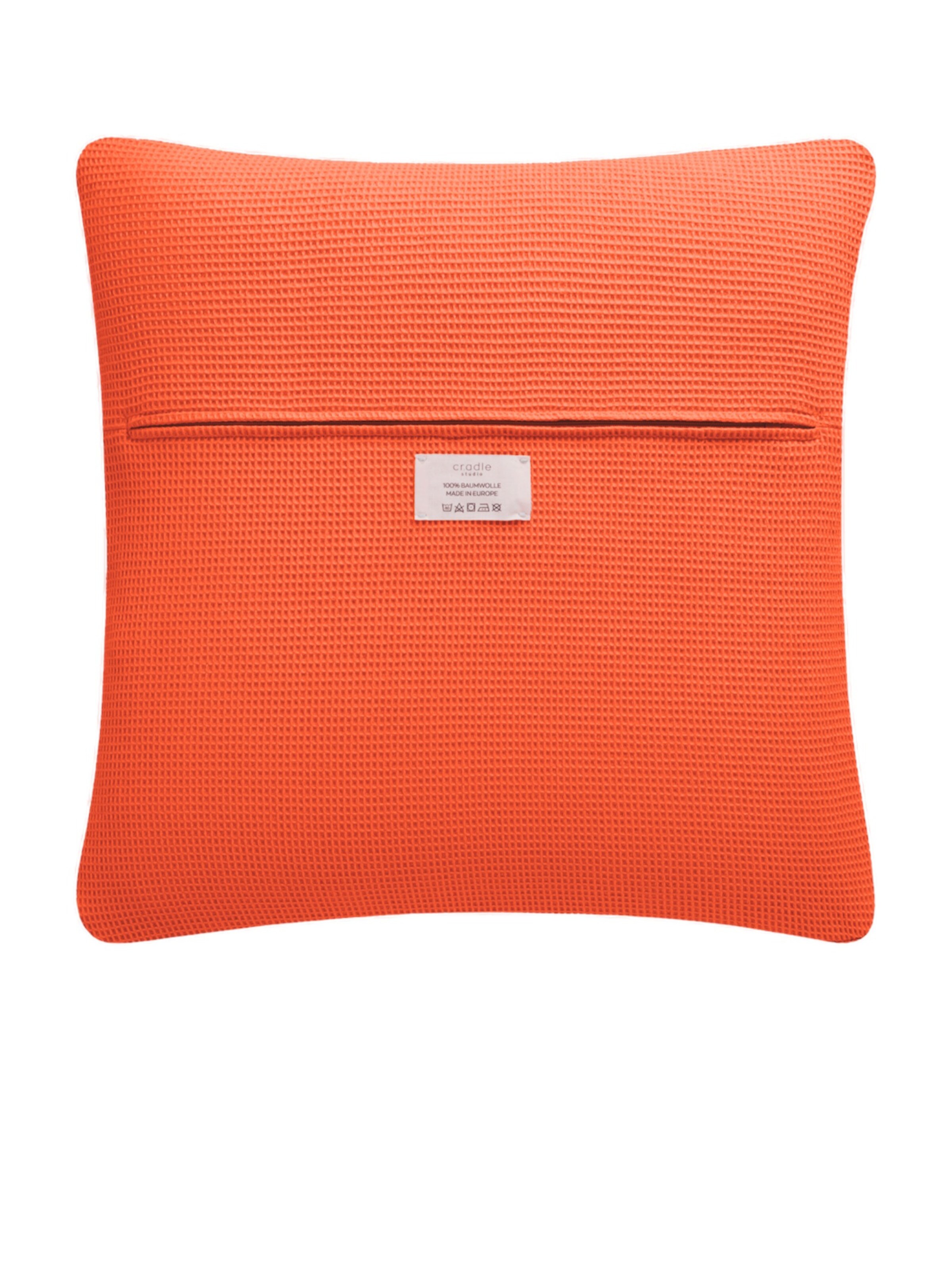 Cradle Studio Pillow 'Zea' in Orange